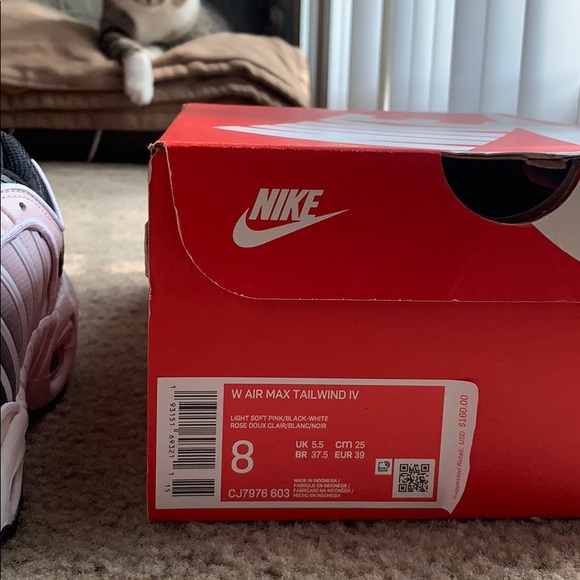 nike air max tail wind IV sz 8(W) new w/ og box - Picture 8 of 10